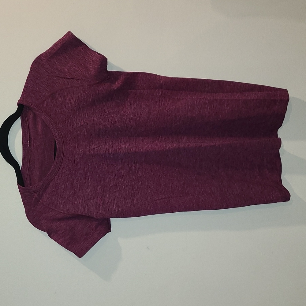 Lululemon Swiftly Tech Short Sleeve Crew Heathered Raspberry - Picture 7 of 10